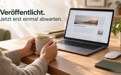 Blogartikel optimieren: Warum Sie nach der Veröffentlichung erst einmal nichts ändern sollten