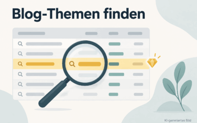 Blog-Themen finden: Wie die Google Search Console neue Chancen zeigt